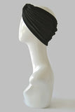 BLACK WIDE TURBAN