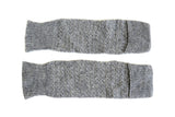 HAND-KNIT GREY LEG/ARM WARMER