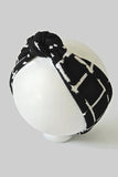 MINI BLACK GRID HEAD-WRAP