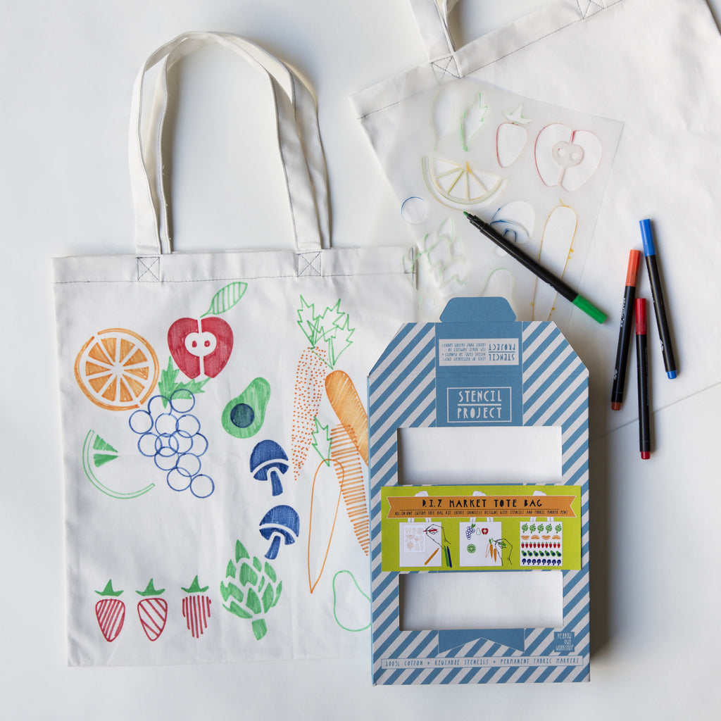 MARKET TOTE STENCIL KIT