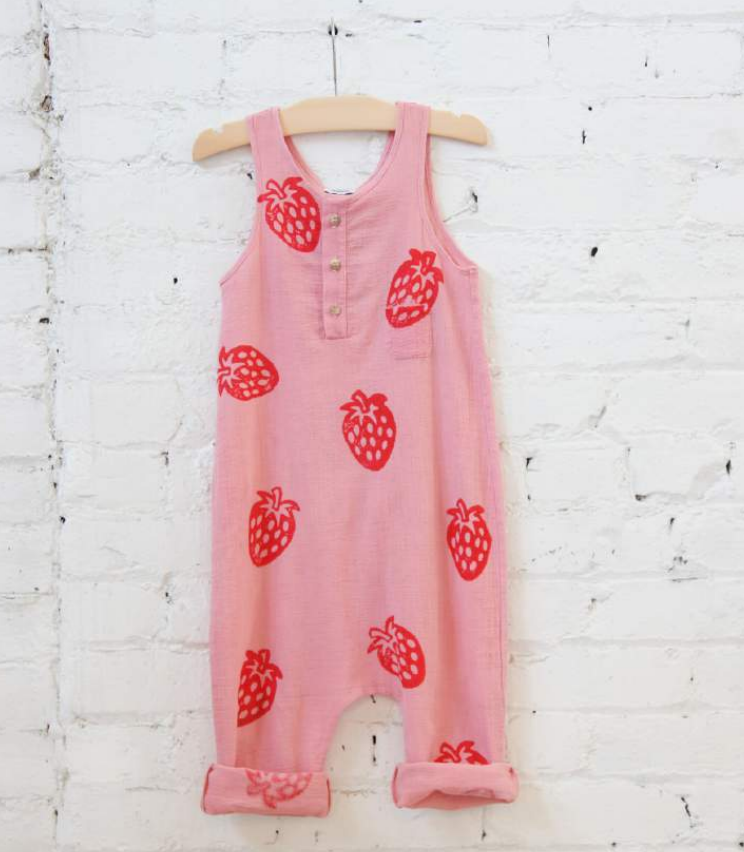 Woodlands Jumpsuit-Strawberry Fields