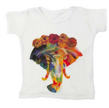 FLOWER ELEPHANT TEE