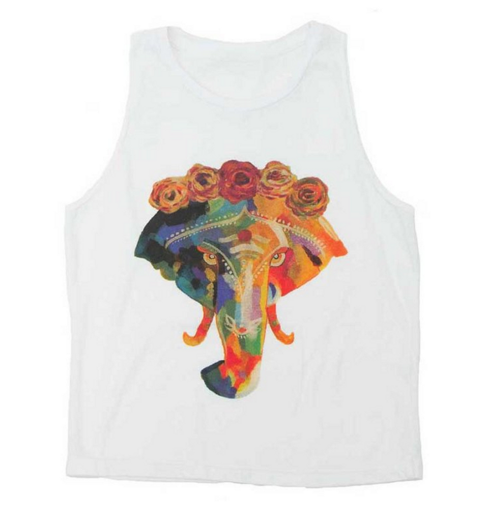 FLOWER ELEPHANT TANK