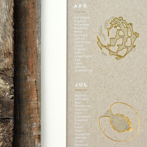 SEASONAL FRUIT & VEGETABLE POSTER