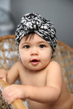 MINI FOLIOLE TOP KNOT TURBAN