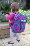 KOBINA MINI PACK IN FUSCHIA TURQ HEXAGON PRINT