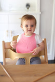 PRETTY-IN-PINK BABY BIB