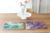 PURPLE PASTEL SERVING TRAY